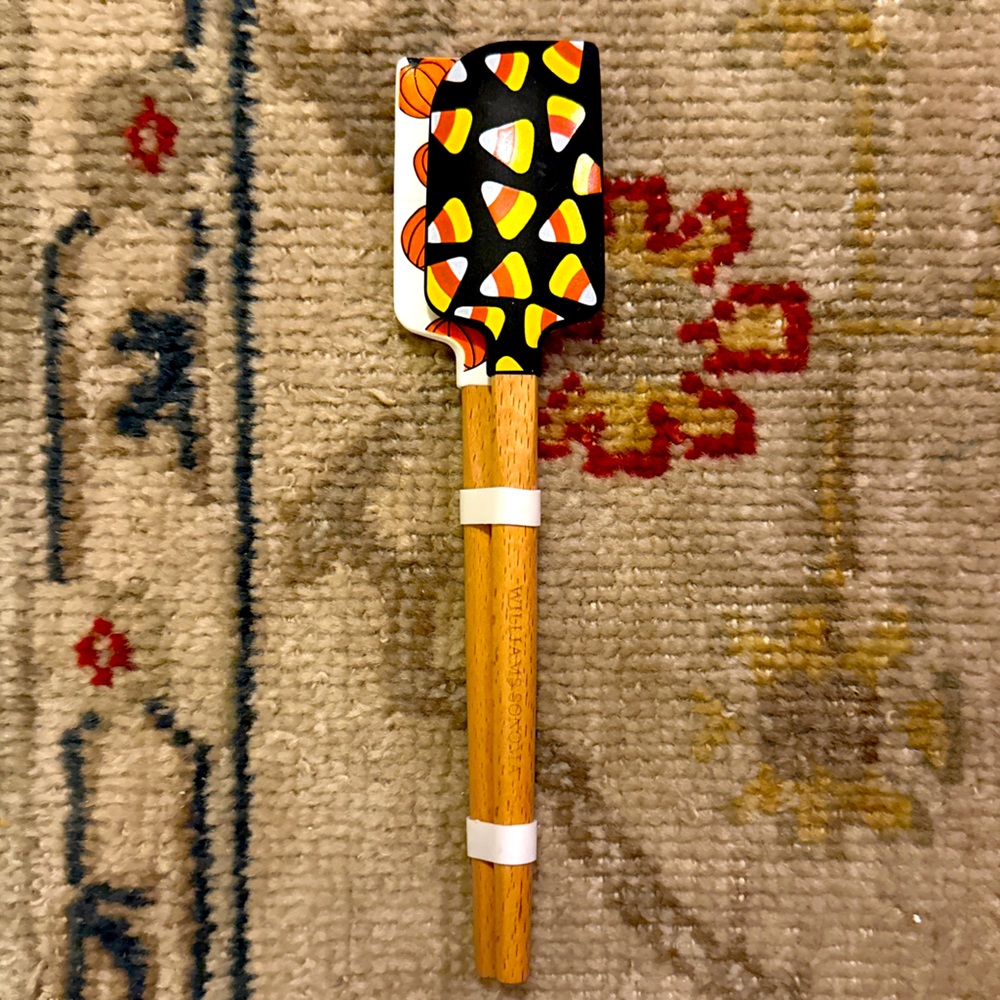 Williams Sonoma Mini Spatula Set – Pumpkins & Candy Corn (Brand New)